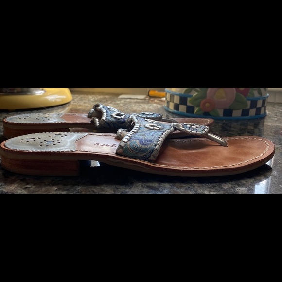 Jack Rogers paisley/silver classics! - Picture 5 of 6